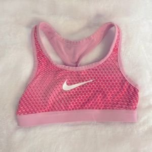 Nike girls Sz M sports bra EUC